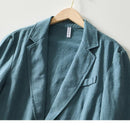 Blazer Masculino em Algodão e Linho - George / Estilo e Conforto se Encontram em Nosso Mais Novo Blazer George!