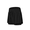 (Compre 1 e Leve 2)  Shorts BellaFit™ com Saia, Cós Alto Elástico e Bolso Funcional