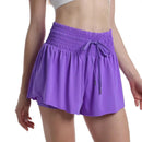 (Compre 1 e Leve 2)  Shorts BellaFit™ com Saia, Cós Alto Elástico e Bolso Funcional