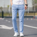 Calça em Sarja Leonardo™ com Tecido Premium e Corte Reto / Minimalismo Refinado e Conforto de Alta Classe!