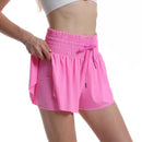 (Compre 1 e Leve 2)  Shorts BellaFit™ com Saia, Cós Alto Elástico e Bolso Funcional