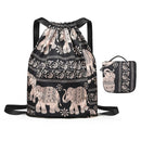 (COMPRE 1 E LEVE 2) Bolsa Feminina Dobrável Caminho das Índias™ / Elegância Prática e Impermeável para Seu Dia a Dia!