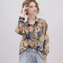 (Compre 1 e Leve 2) Camisa Feminina Boho Éden™ em Algodão Floral / Leveza e Charme em Estampa Exclusiva!
