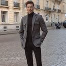 Blazer Lauritz™ com Lapela Clássica e Tecida Fio a Fio com Precisão Artesanal / O Luxo Silencioso da Alfaiataria Italiana!